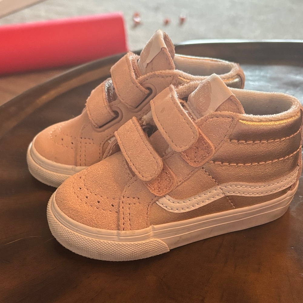 Vans Kids Peach High-Top Sneakers